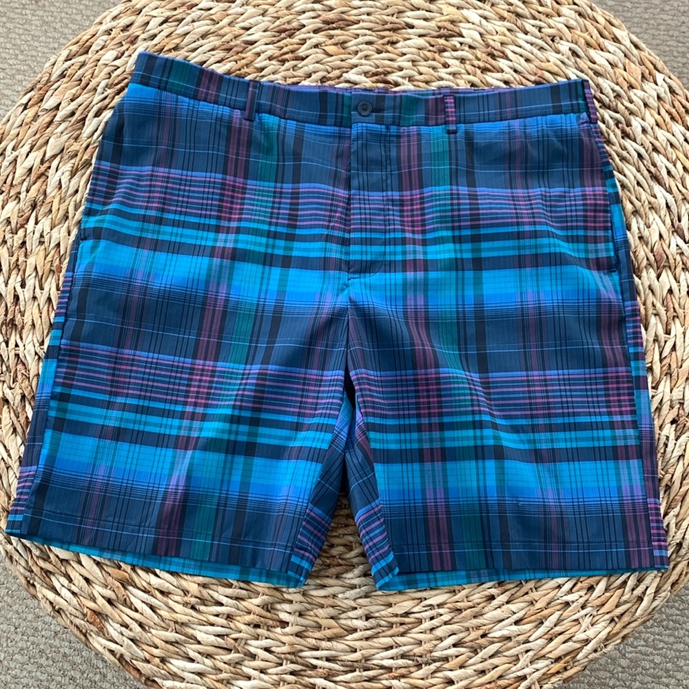 Jack Nicklaus Plaid Golf Shorts